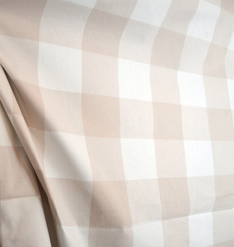 Buffalo Check Linen Fabric