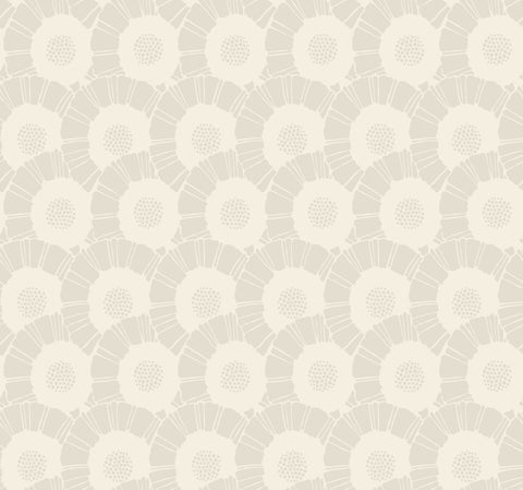 CA1556 White/Off Whites Coco Bloom Wallpaper