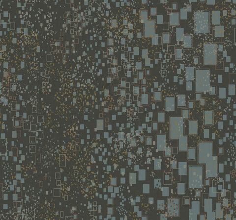 CI2325 Charcoal Gilded Confetti Wallpaper