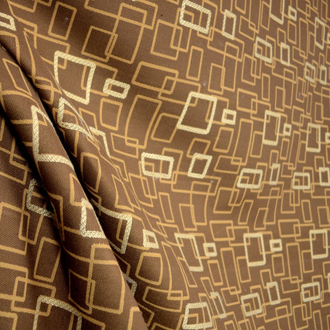 Circuit Honey Geomtric Upholstery Fabric