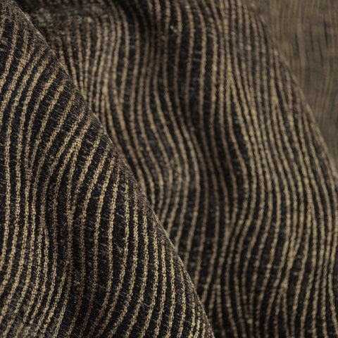Current Chocolate Contemporary Chenille Fabric