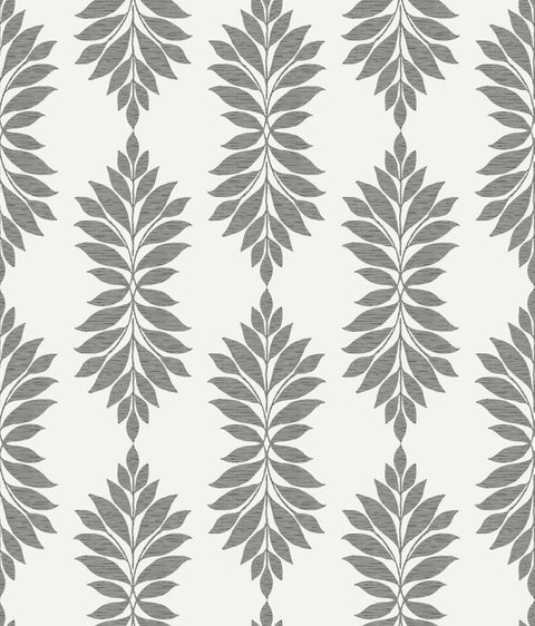 CV4427 Gray Off White Broadsands Botanica Wallpaper