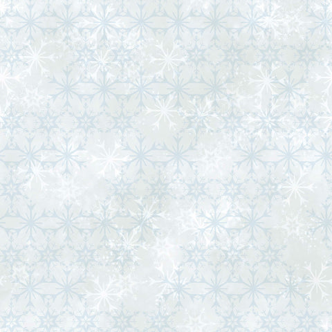 DI0962 White/Aqua Disney Frozen 2 Snowflake Wallpaper