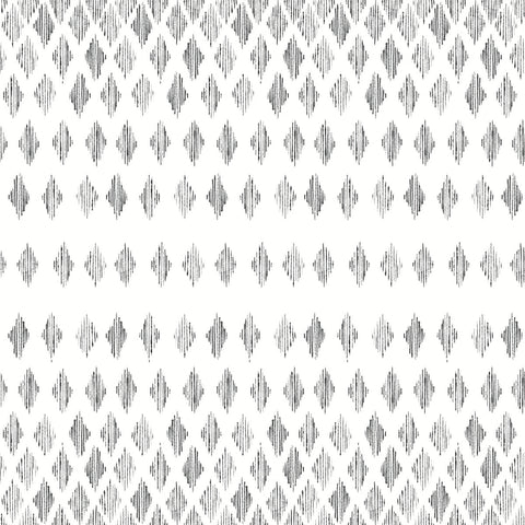 FH4041 Black/White Diamond Ombre Wallpaper