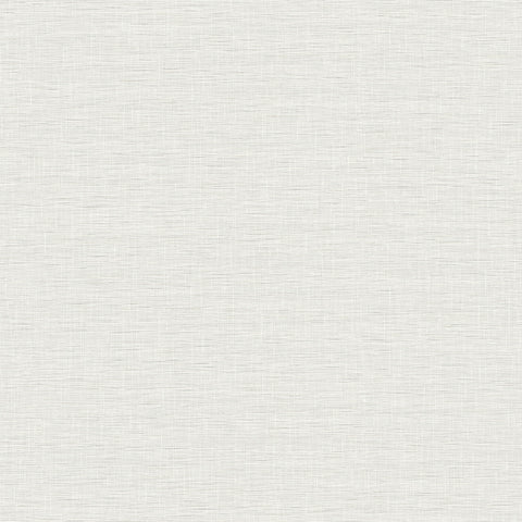 FH4059 White Silk Linen Weave Wallpaper