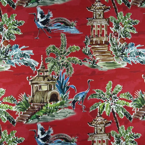 Emperor Ruby Hamilton Fabric