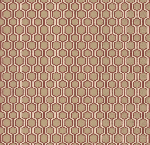 HC7534 Red Bee Sweet Wallpaper