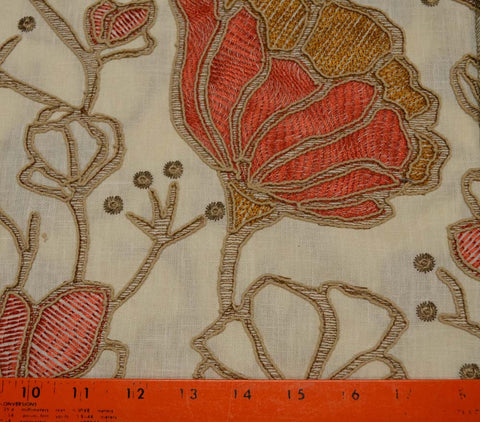 Heathgate Coral Hamilton Fabric