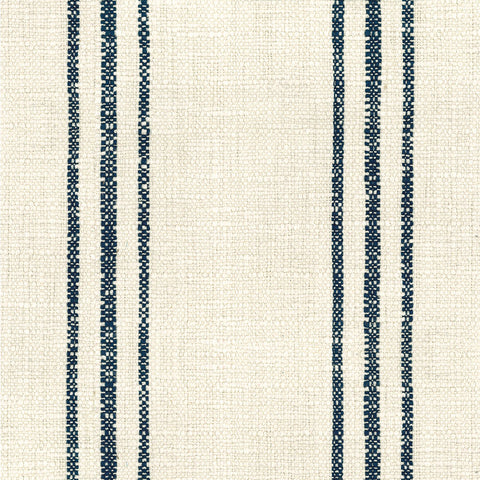 Highlander Slub Stripe Navy Regal Fabric