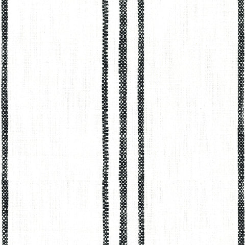Highlander Slub Stripe Noir Regal Fabric