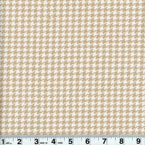 Houndstooth Sand Fabric