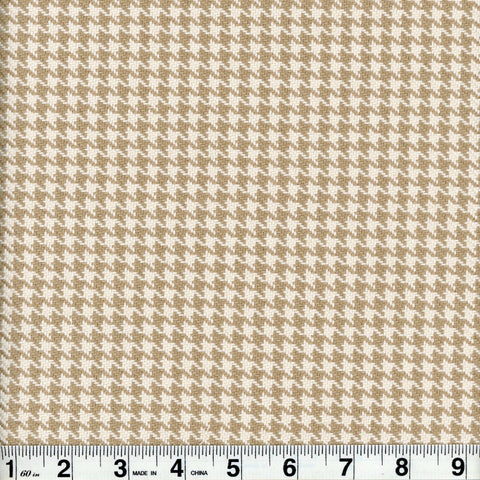 Houndstooth String Cotton Upholstery Fabric