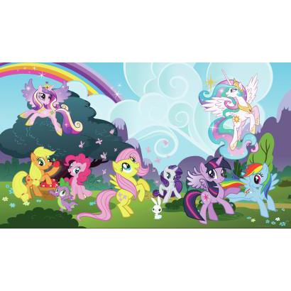Murals My Little Pony Ponyville Pre-Pasted Mural