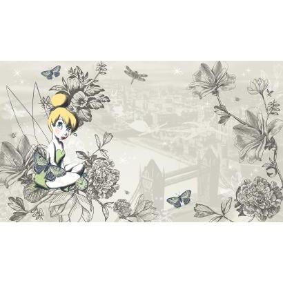 Murals Vintage Tinker Bell Pre-Pasted Mural