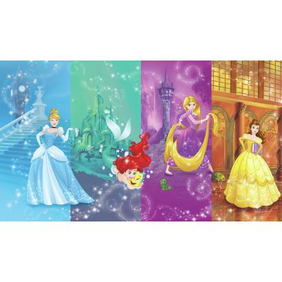Murals Disney Princess Scenes Pre-Pasted Mural