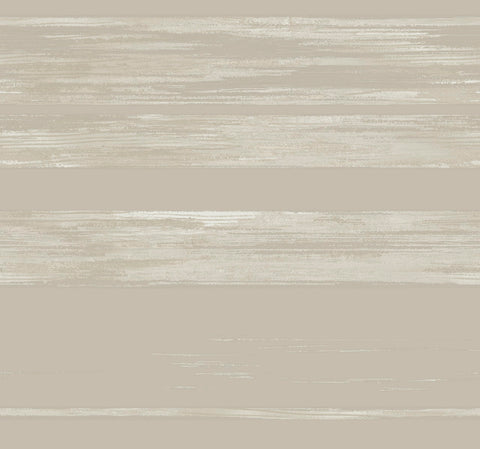 KT2153 Taupe Horizontal Dry Brush Wallpaper