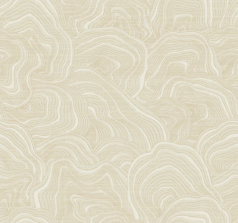 KT2161 Cream Geodes Wallpaper