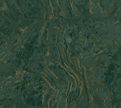 KT2222 Green Polished Marble Wallpaper