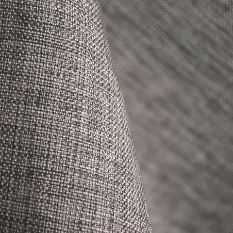 Luster Slate Silver Grey Fabric