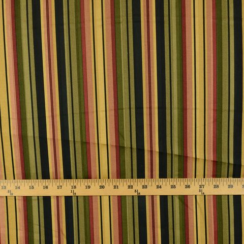 Mateo Noir Multi Stripe Fabric