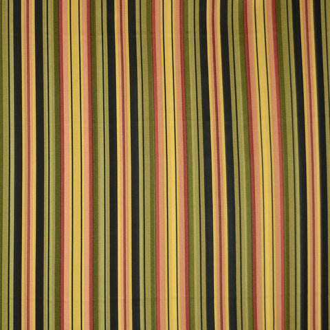 Mateo Noir Multi Stripe Fabric