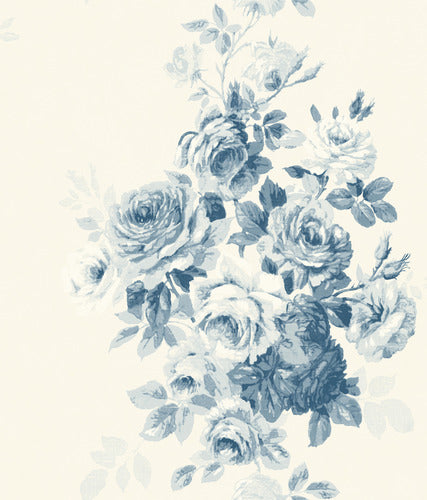 Tea Rose Blue Magnolia Home Vol. II Wallpaper