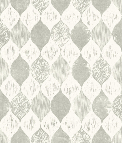 Woodblock Print Garden Trowel (Grey) Magnolia Home Vol. II Wallpaper
