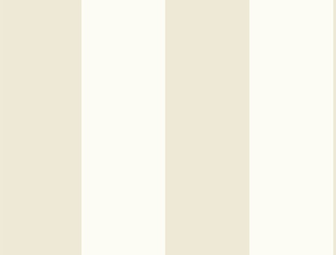 Canvas Stripe Blanched (Cream) Magnolia Home Vol. II Wallpaper