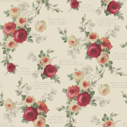 MH1526 Heirloom Rose Wallpaper