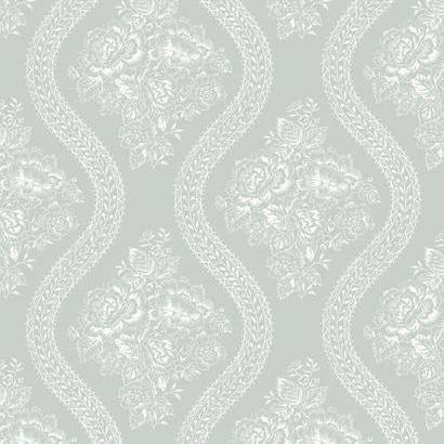 MH1598 Coverlet Floral Wallpaper