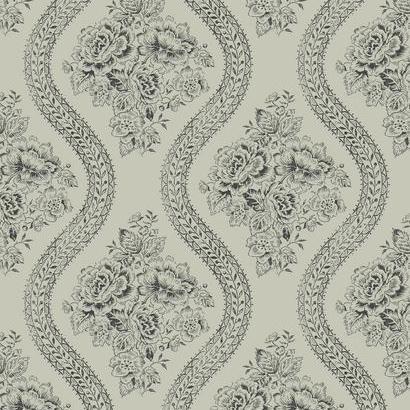 MH1599 Coverlet Floral Wallpaper