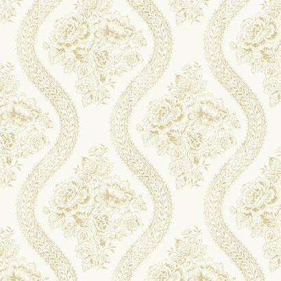 MH1602 Coverlet Floral Wallpaper