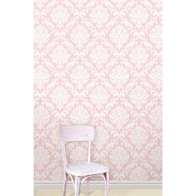 NU1397 Pink Ariel Peel And Stick Wallpaper
