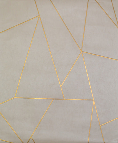 NW3500 Nazca Almond/Pearl/Gold Wallpaper