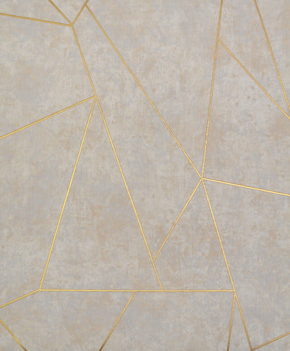 NW3504 Nazca Neutral/Gold Wallpaper
