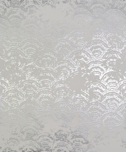 NW3596 Eclipse White/Silver Wallpaper