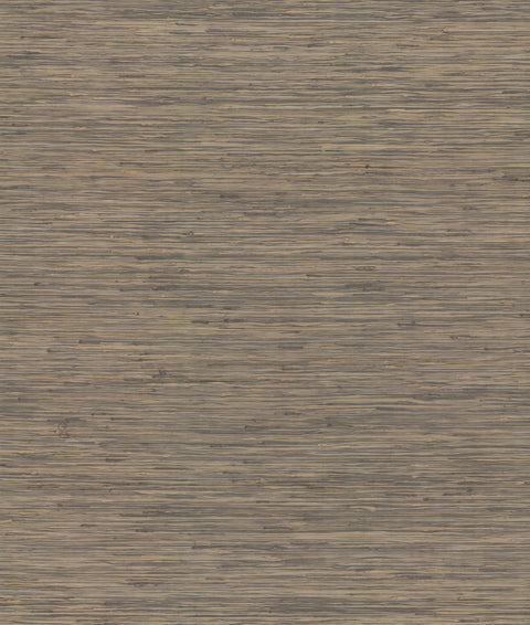 OG0518 Gray/Off White Threaded Jute Wallpaper