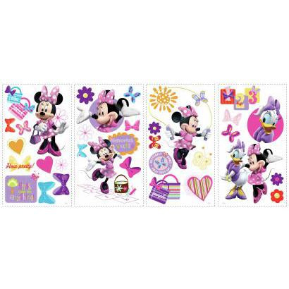 Murals Minnie Mouse Bow-tique Wall Decals Mural