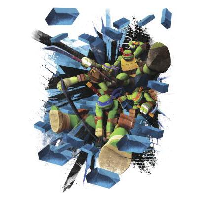 Murals TMNT Brick Poster Giant Wall Decal Mural