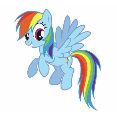 Murals My Little Pony Rainbow Dash Giant Wall Decal Mural