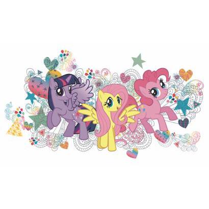 Murals My Little Pony Wall Graphix Giant Wall Decals Mural