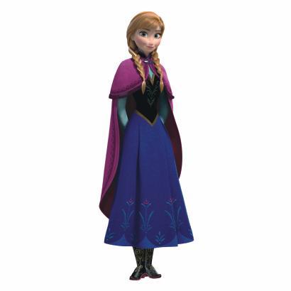 Murals Frozen's Anna With Cape Giant Wall Decal Mural