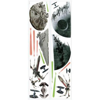 Murals Star Wars Classic Space Ships Wall Decals Mural