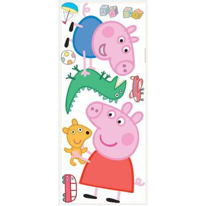 Murals Peppa and George Playtime Peel and Stick Giant Wall Decals Mural