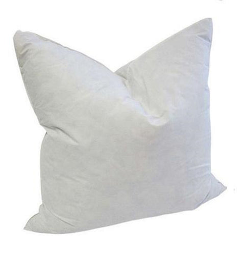 14 x 14 Square Goose Feather Down Pillow Form Insert