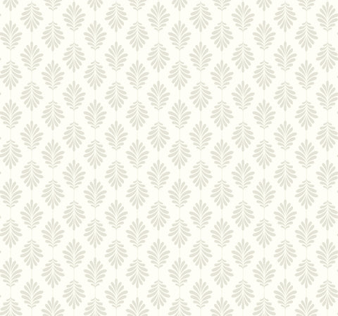 SS2551 Taupe Leaflet Wallpaper