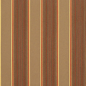 Sunbr Furn Stripes Davidson 5606 Redwood Fabric