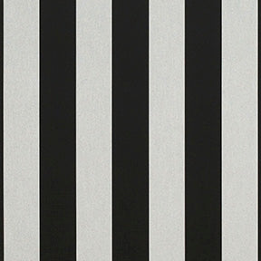 Sunbr 46" 5704 Black/White 6 Bar Fabric