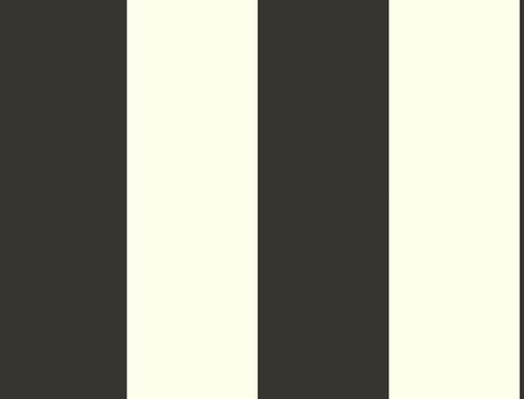 Canvas Stripe Black/White Magnolia Home Vol. II Wallpaper
