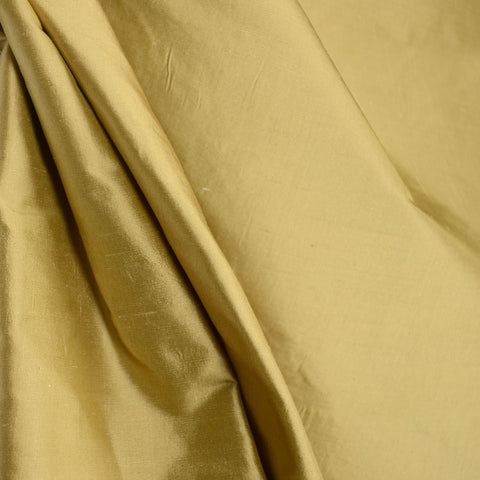 Titan Wheat Real Silk Drapery Fabric